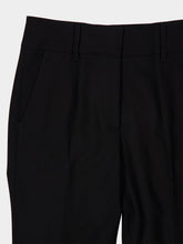 Gabriela Hearst Navy Wool-Cashmere Flared Trousers