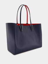 Christian Louboutin Zaffiro Blue Cabata Large Leather Tote