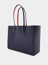 Christian Louboutin Zaffiro Blue Cabata Large Leather Tote