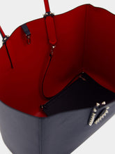 Christian Louboutin Zaffiro Blue Cabata Large Leather Tote