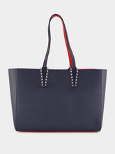 Christian Louboutin Zaffiro Blue Cabata Small Tote Bag