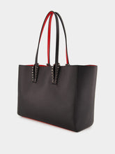 Christian Louboutin Cabata Small Black Tote Bag with Spikes