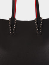Christian Louboutin Cabata Small Black Tote Bag with Spikes