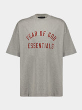 Fear Of God Essentials Dark Heather Jersey T-Shirt with Logo