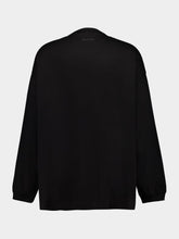 Fear Of God Essentials Black Long-Sleeve Logo Top