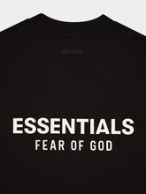 Fear Of God Essentials Black Essentials Logo T-Shirt