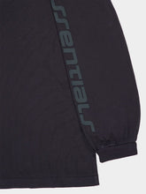 Fear Of God Essentials Vintage Black 90s Oversized Long Sleeve T-Shirt
