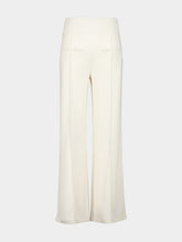 Courrèges Natural Beige Interlock Tracksuit Pants