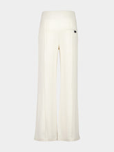 Courrèges Natural Beige Interlock Tracksuit Pants