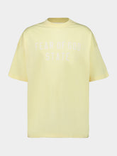 Fear Of God Essentials Garden Yellow T-Shirt Oversized 90s Fit Knit