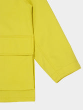 Auralee Mustard Yellow Wool Max Canvas Blouson