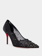 Christian Louboutin Black Miss Z 80 Degrastrass Perla Pumps