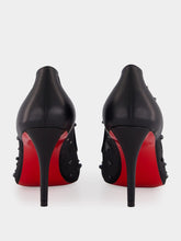 Christian Louboutin Black Miss Z 80 Degrastrass Perla Pumps