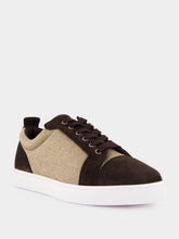 Christian Louboutin Cafe and Bronzo Louis Junior Orlato Sneakers