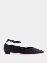 Christian Louboutin Black Erozeena Patent Ballet Flats