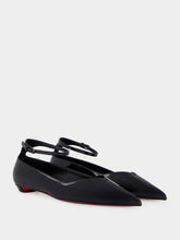 Christian Louboutin Black Erozeena Patent Ballet Flats