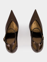 Christian Louboutin Bronzo Erozee Patent Calf Leather 100 Pumps