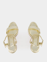 Christian Louboutin Platine Miss Jane 85 Sandals