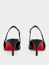 Christian Louboutin Black Miss Z Sling 60 Pumps