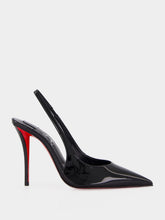 Christian Louboutin Black Miss Z Slingback Pumps