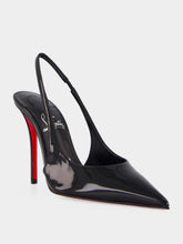 Christian Louboutin Black Miss Z Slingback Pumps