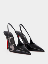 Christian Louboutin Black Miss Z Slingback Pumps