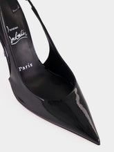 Christian Louboutin Black Miss Z Slingback Pumps