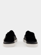 Christian Louboutin Black Chanme Calf Leather Boat Shoes