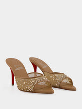 Christian Louboutin Blush Miss Z 80 Degrasstrass Perla Mule