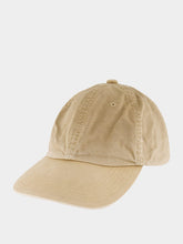 Auralee Light Beige Garment-Dyed Finx Chino Cap