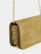 Christian Louboutin Paloma Bronzo Calf Leather Clutch