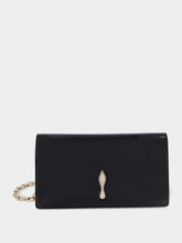 Christian Louboutin Black Bettina Patent Leather Clutch