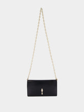 Christian Louboutin Black Bettina Patent Leather Clutch