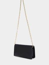 Christian Louboutin Black Bettina Patent Leather Clutch