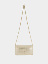 Christian Louboutin Bettina Light Platine Leather Clutch