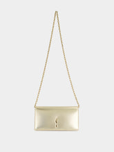 Christian Louboutin Gold Bettina Leather Clutch