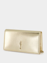 Christian Louboutin Gold Bettina Leather Clutch