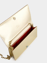 Christian Louboutin Gold Bettina Leather Clutch