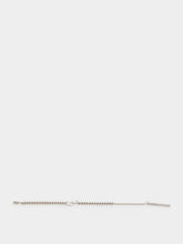Christian Louboutin Silver CL Metal Bracelet