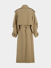 Gabriela Hearst Tellus Camel Wool Trench Coat