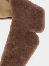 Gabriela Hearst Mocha Demeter Shearling Coat Collar