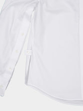 Courrèges White Cotton Poplin Button-Up Shirt