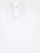 Courrèges White Cotton Mini Shirt Dress
