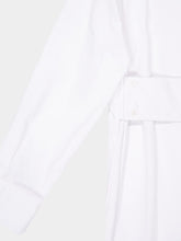 Courrèges White Cotton Mini Shirt Dress