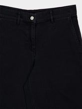 Courrèges Black Hammer Denim Baggy Pants