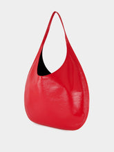 Courrèges Bright Red Holy Naplack Leather Shoulder Bag