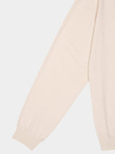 Courrèges Light Sand Merino Wool Mockneck Sweater