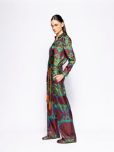Paula Sonia Octa Print Printed Silk Twill Pants