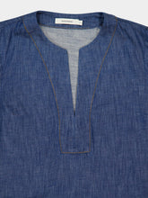 Zimmermann Railway Blue Wylie Denim Tunic Top