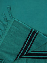 Haomy Tuitti Blue Cotton Beach Towel